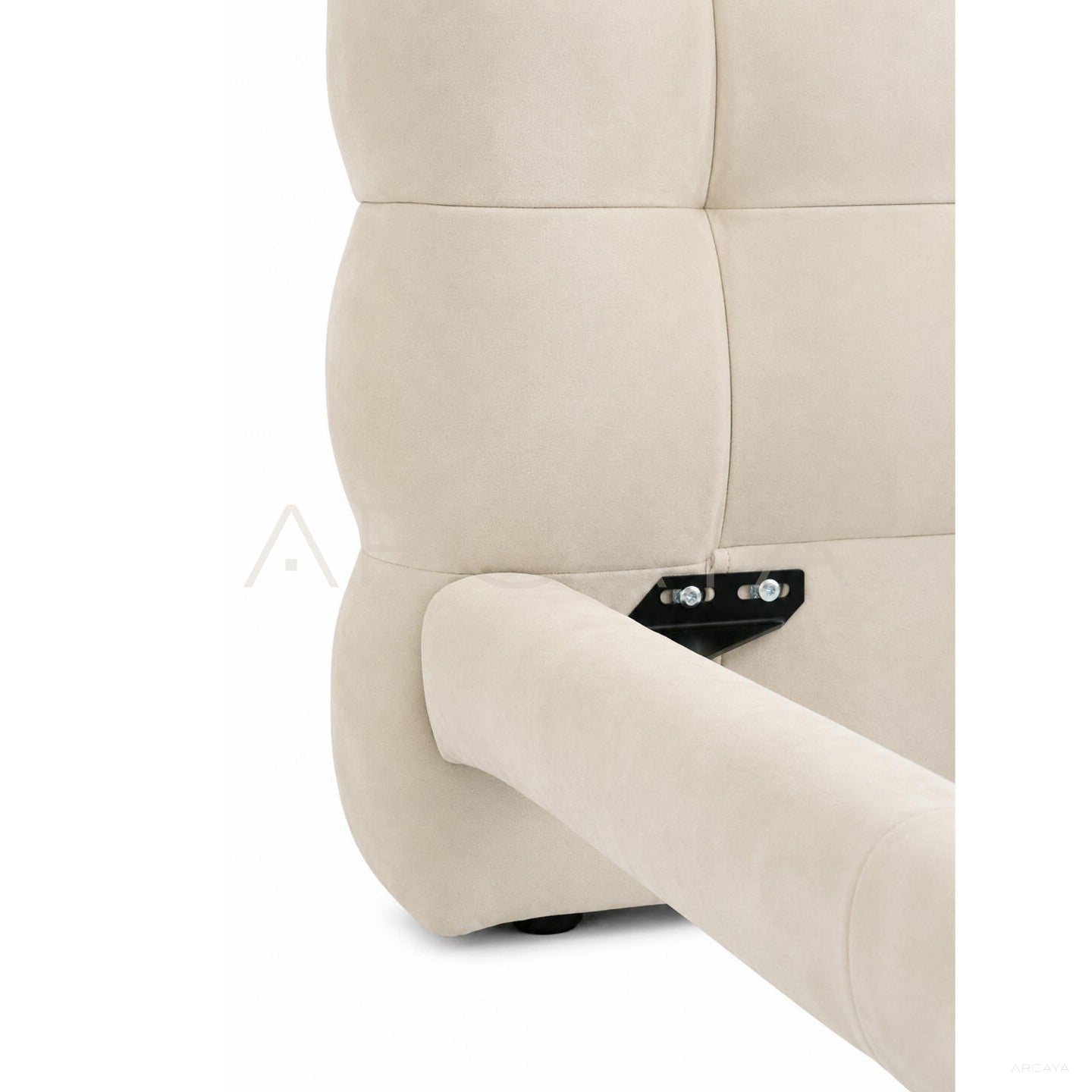 Frosted Fabric Bubble Bed - scene
