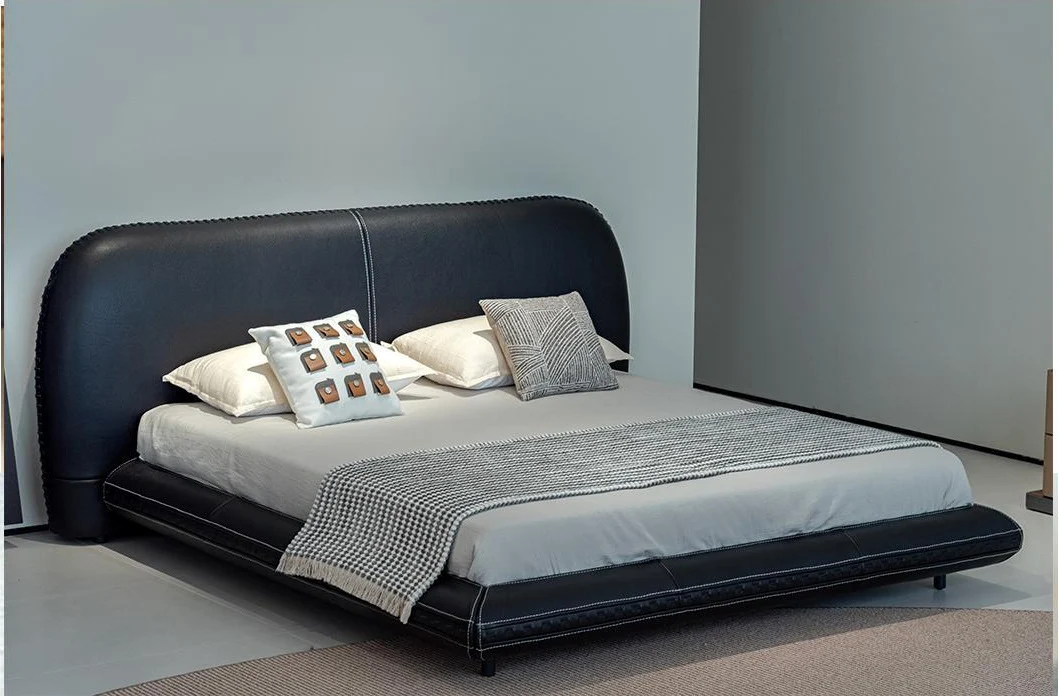 A00206 Bed in a finished interior.