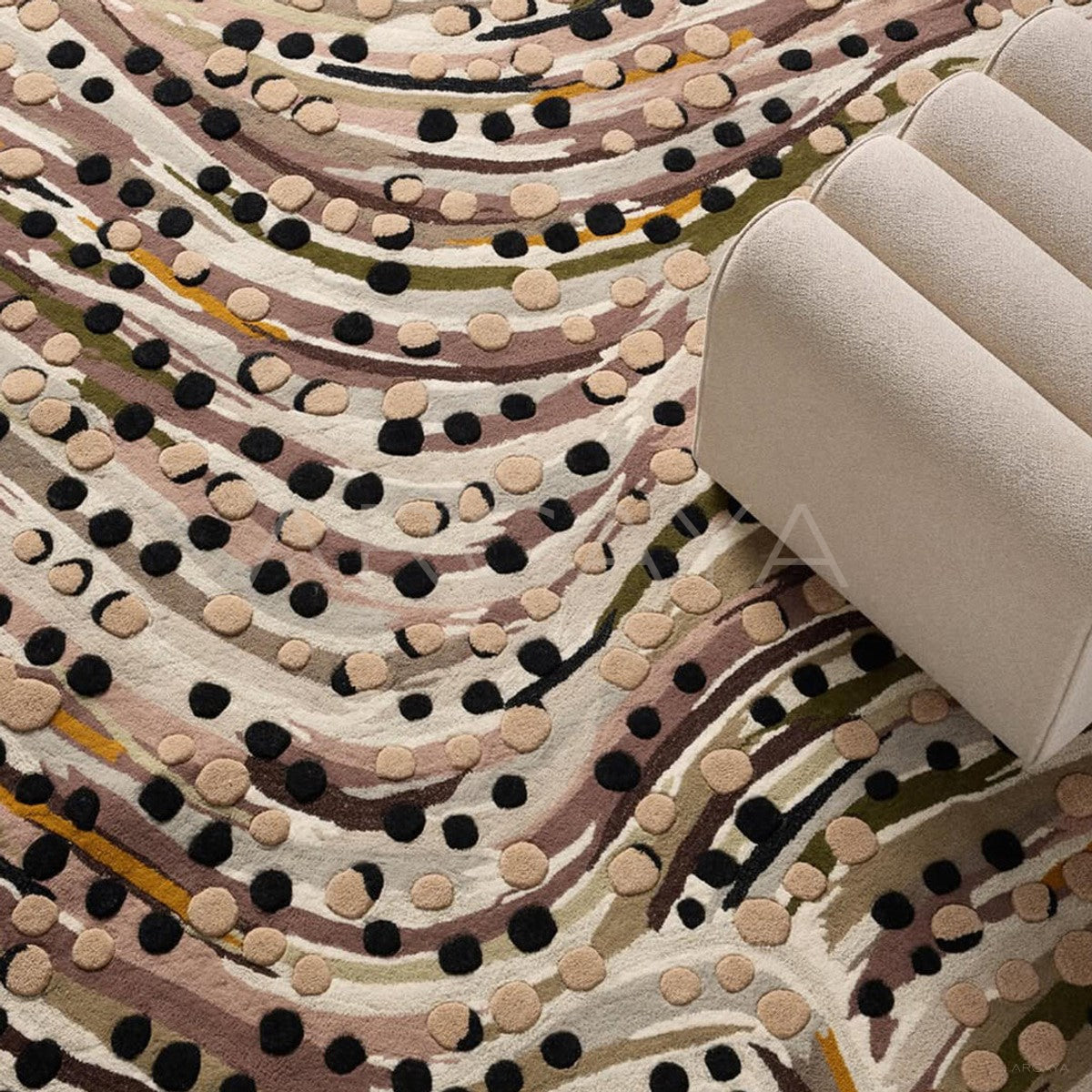 Wabi Sabi Earth Tone Rug