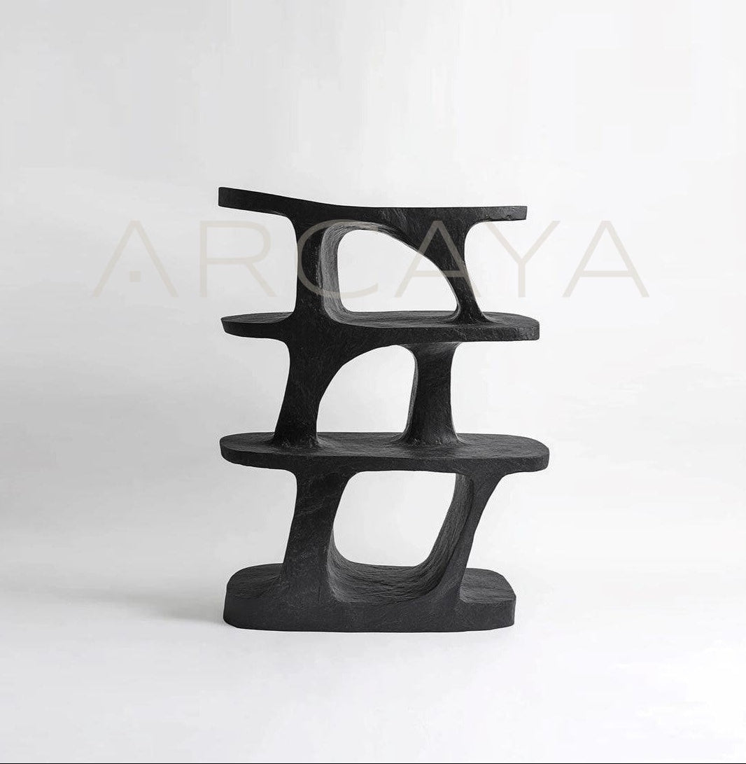Ink Rock Bookcase - scene