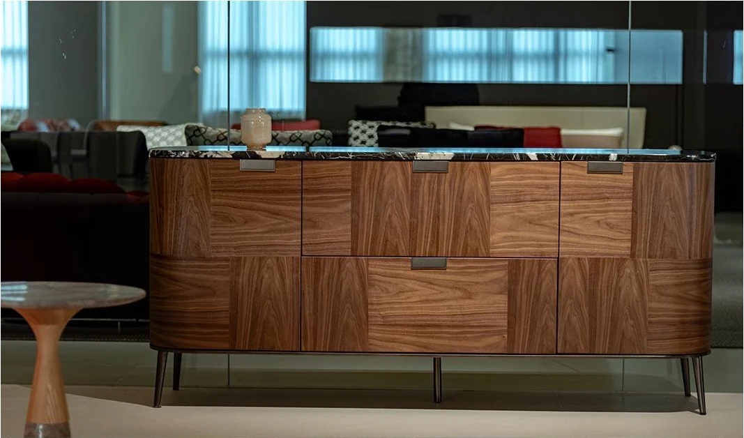 A00271 Cabinet in a finished interior.
