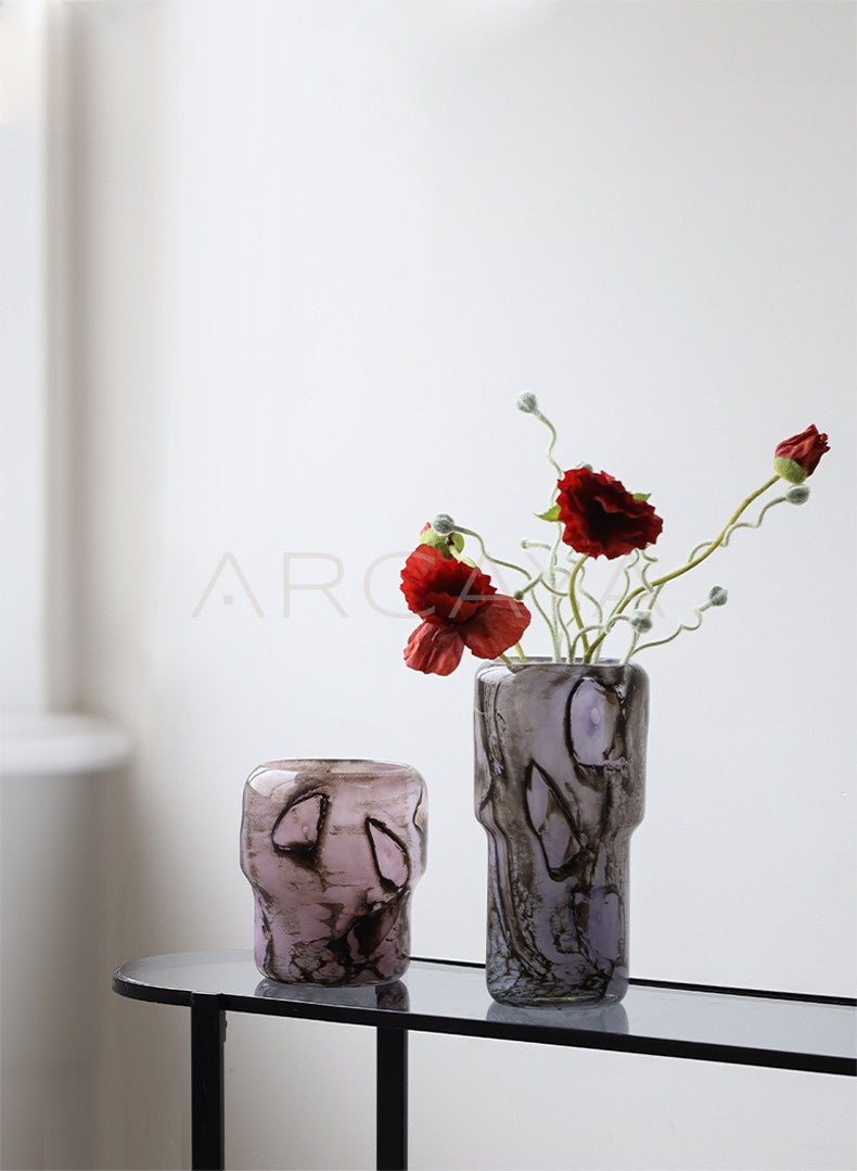 Glass Vase Wide Mouth - scene