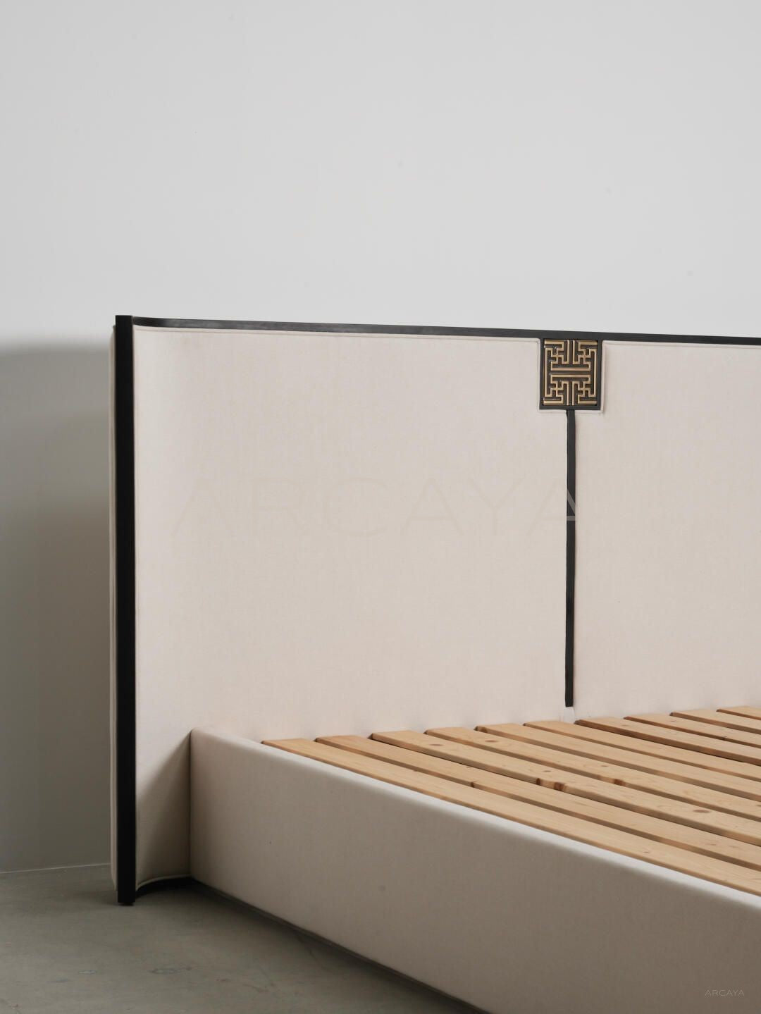 New Chinese Style Custom Bed - detail