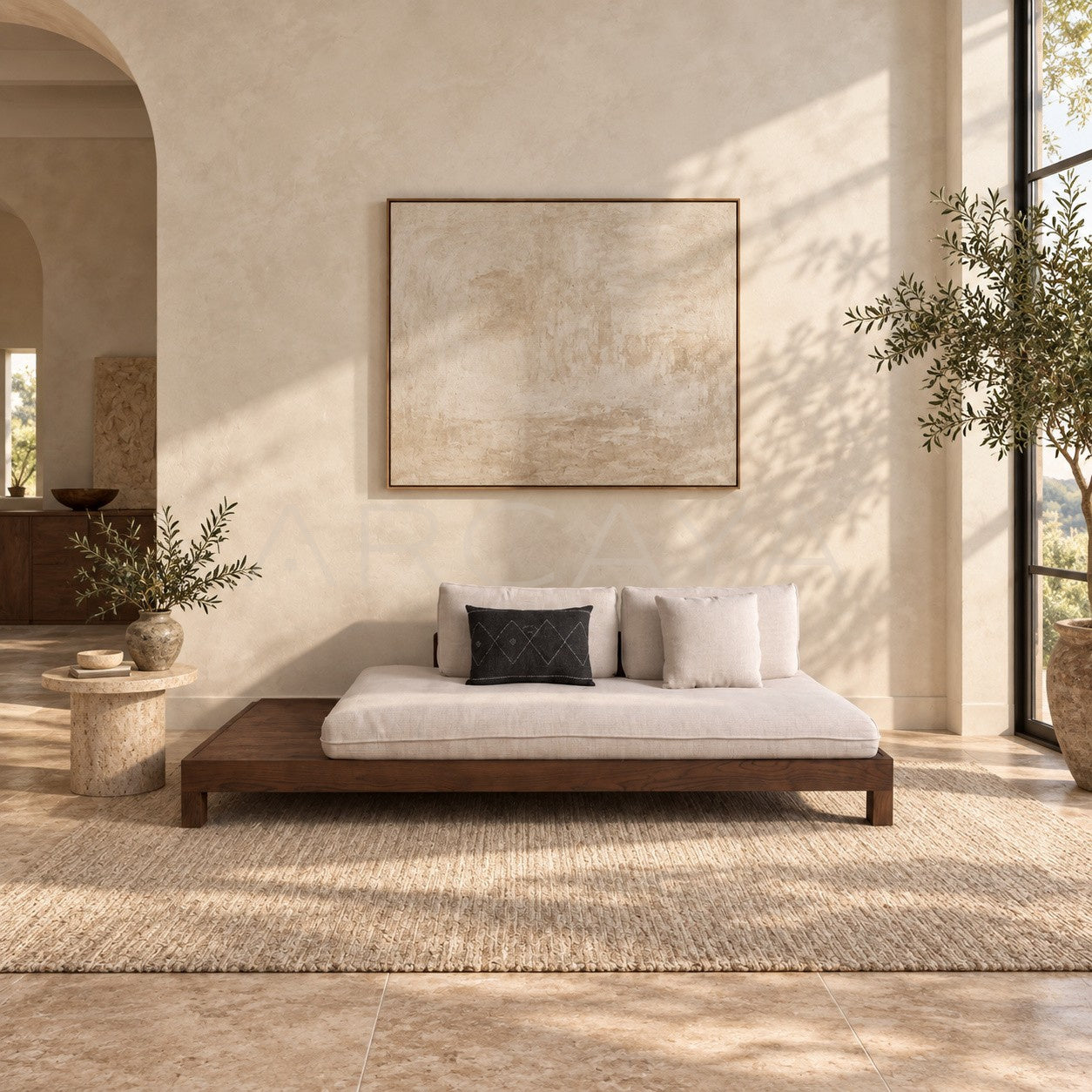 Cloud Floor Daybed - scene