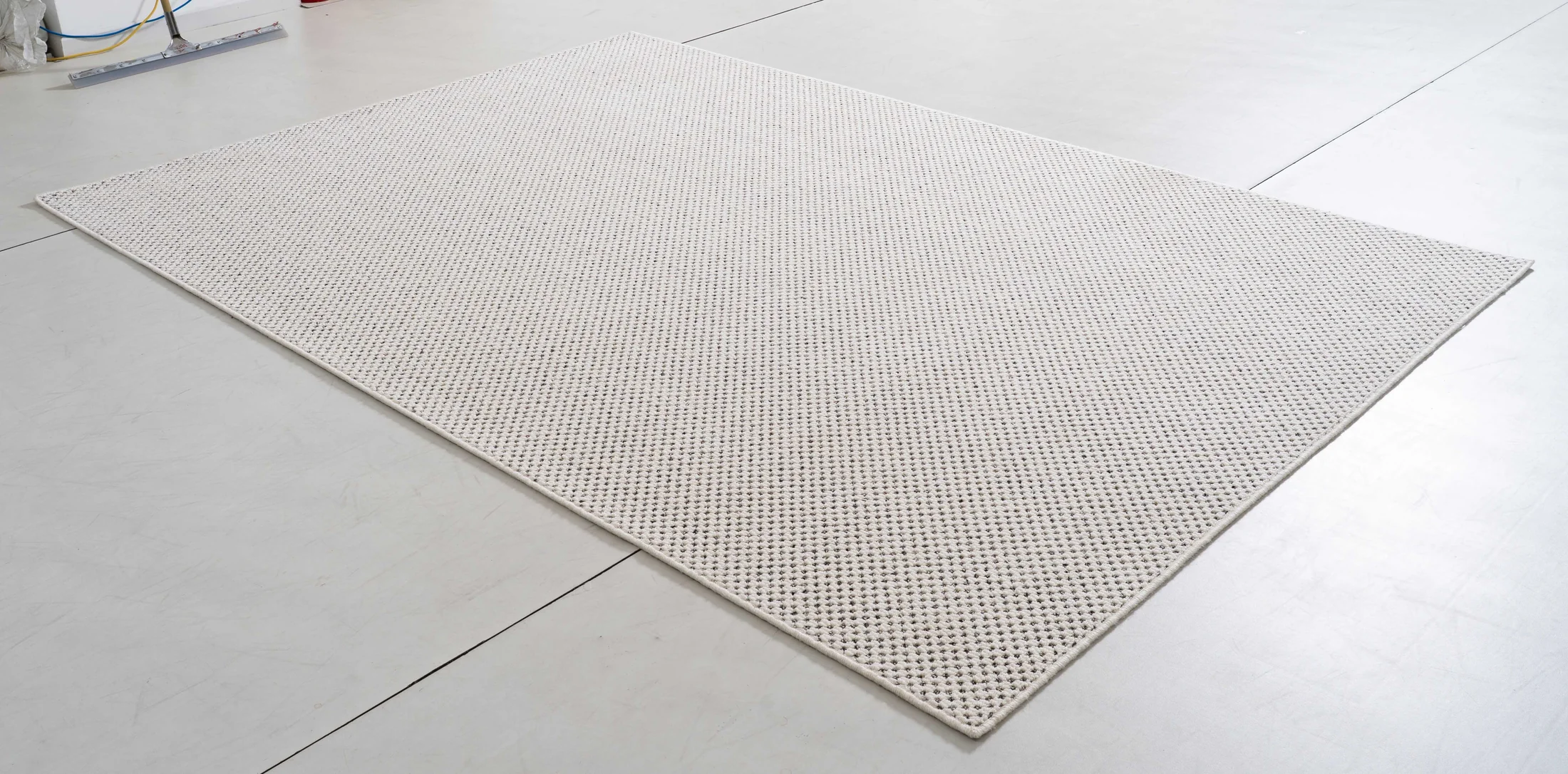 Midsummer Bloom Area Rug in a finished interior.