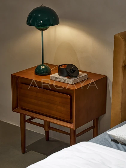 Riva Lumi Nightstand - front view 06