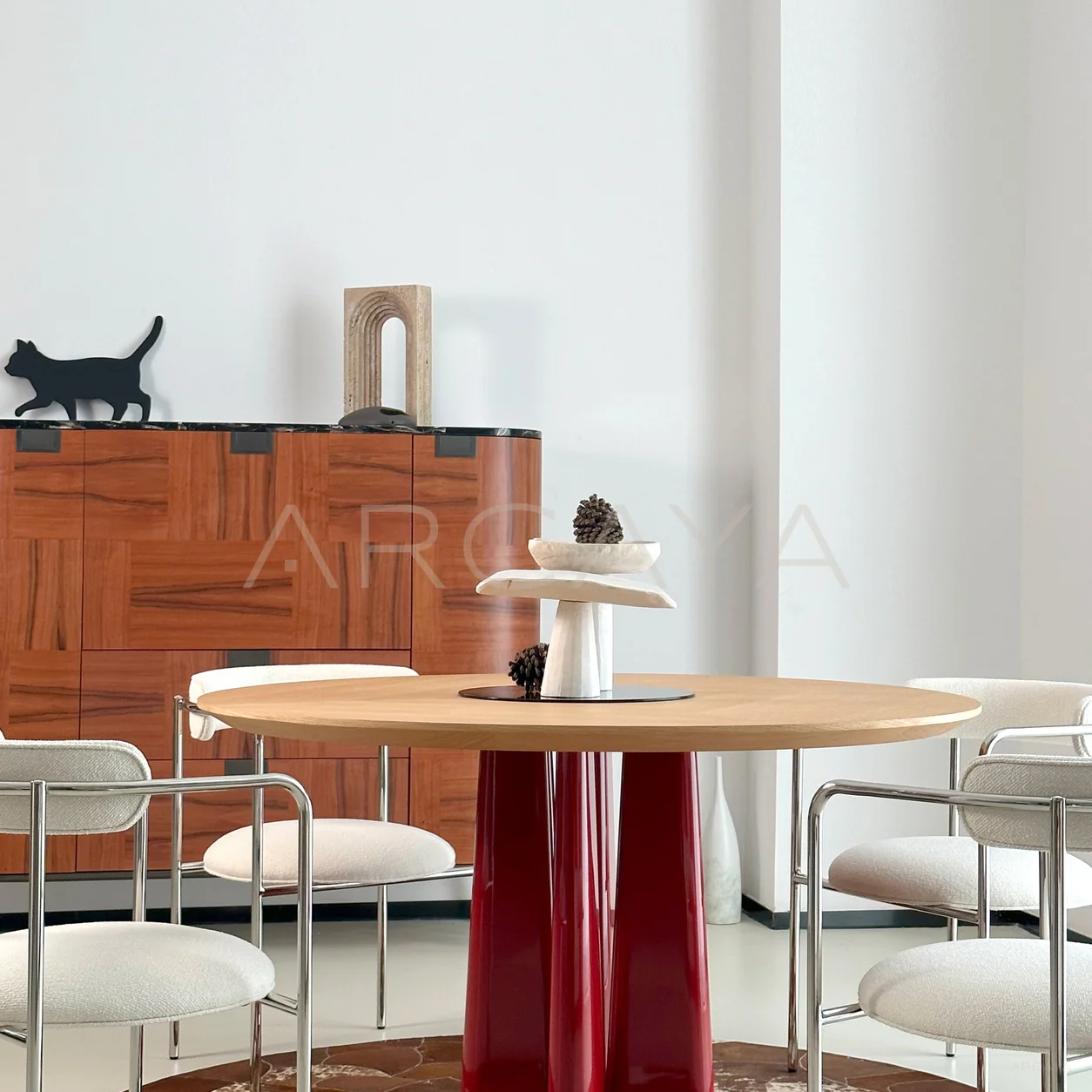 Dahlia Form Dining Table - product view 01