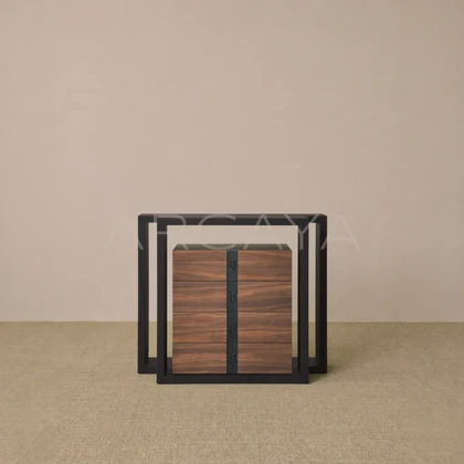 Old Money Oak Entryway Cabinet Sideboard - main