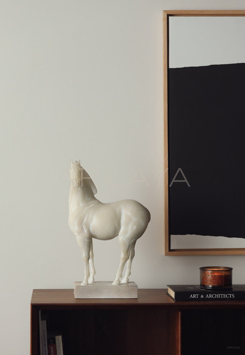 New Chinese Horse Sculpture - scene