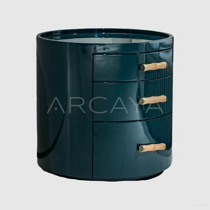 Oona Terra Nightstand - front view 03