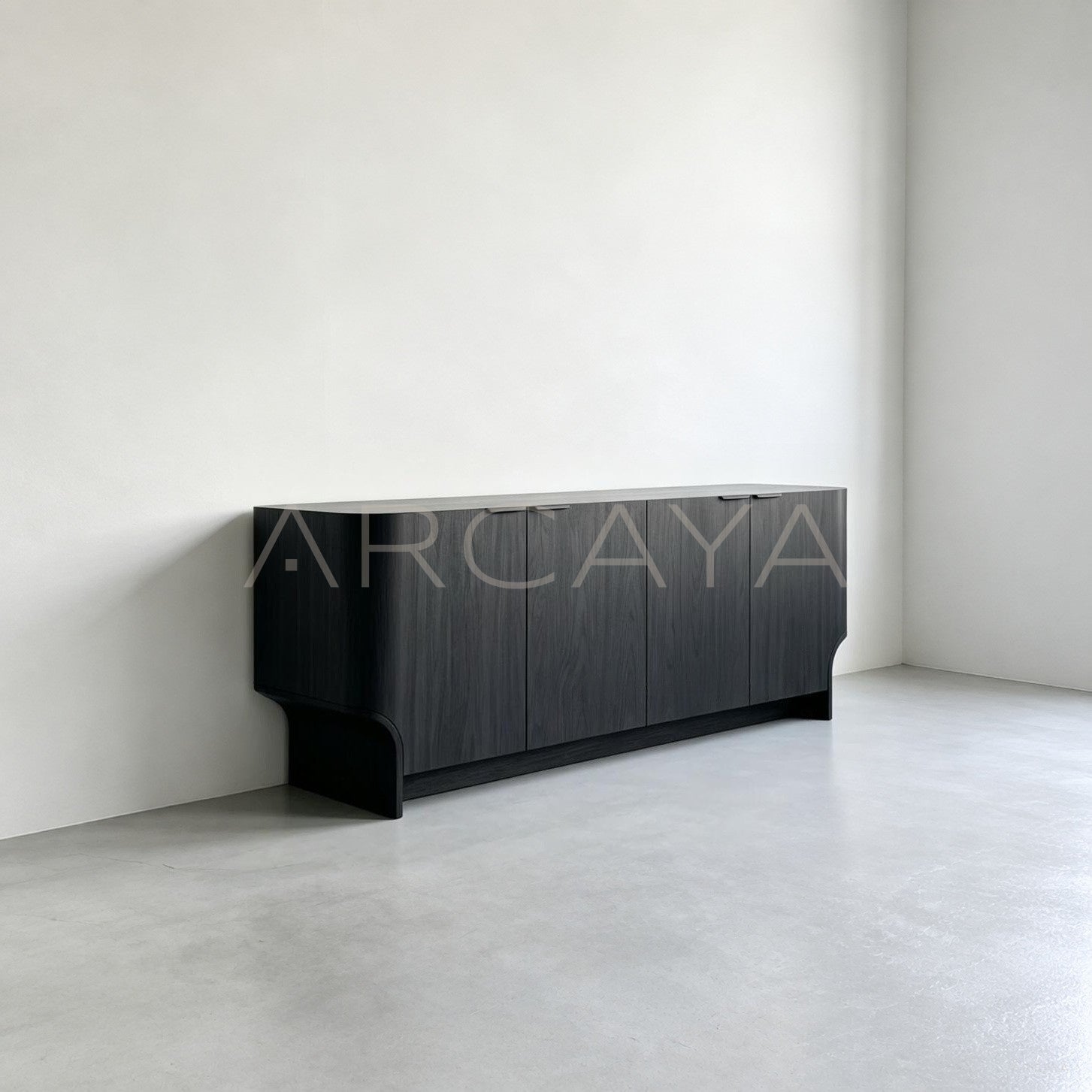 Ash Wood Minimalist Sideboard - main