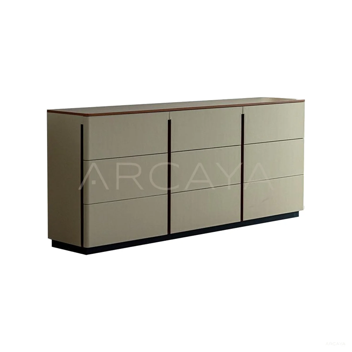 Liora Onyx Cabinet - product view on a white background 01