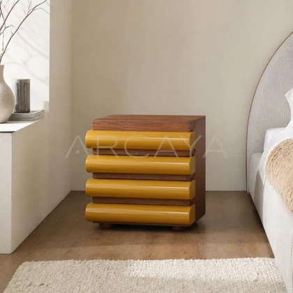 Cleo Bay Nightstand - front view 01