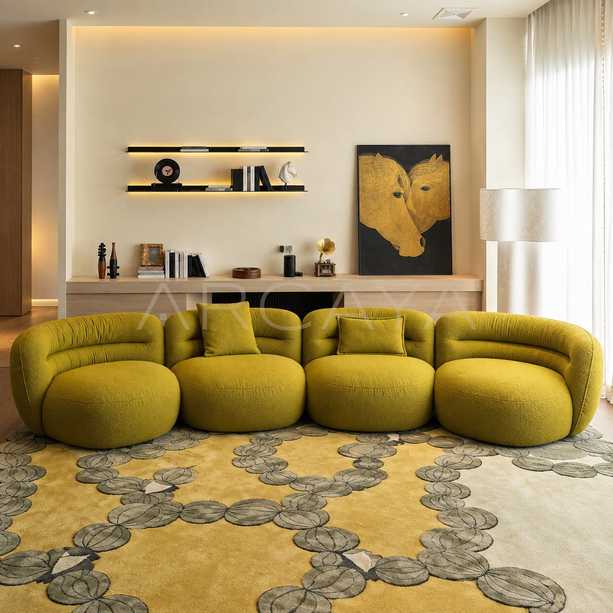 Bobo Ball Sherpa Sofa