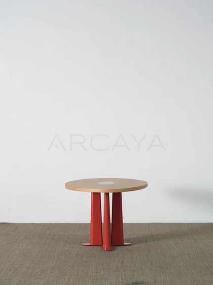 Enna Elm Dining Table - product detail 05