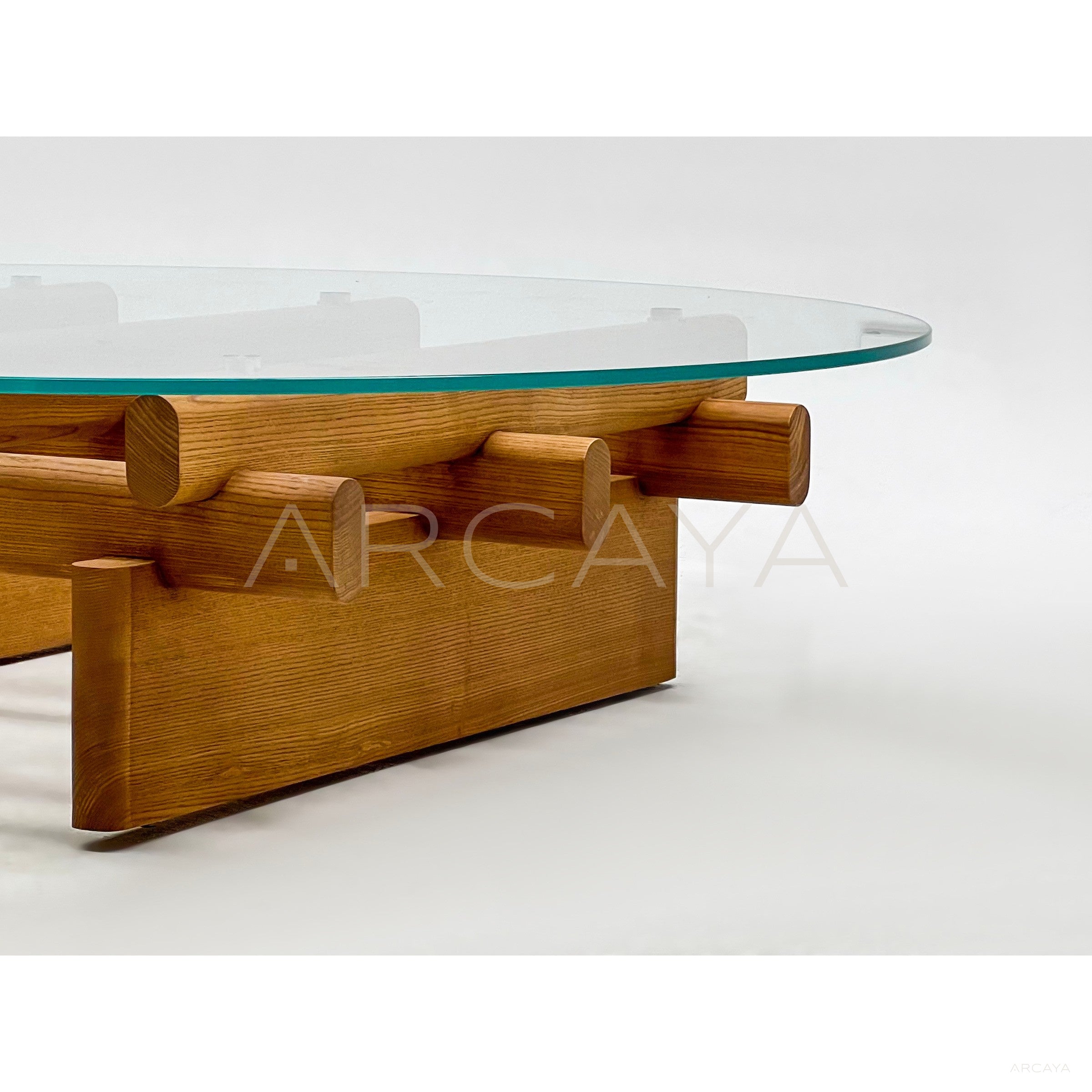 Villa Tempered Glass Coffee Table