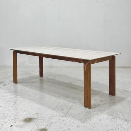 Ivory Loft Dining Table - product view 06